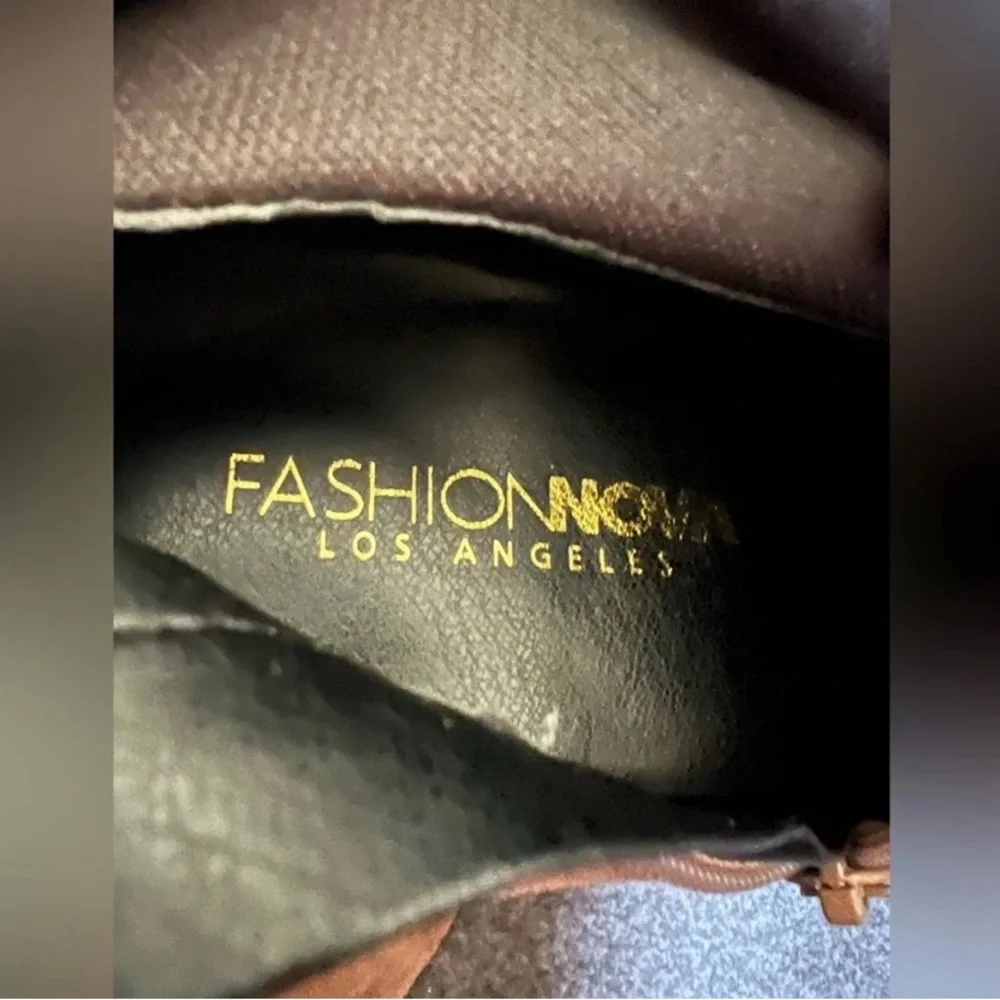Fashion Nova Beige Over-the-Knee Boots